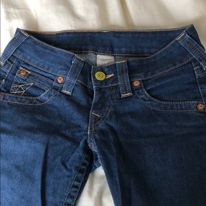 True Religion Skinny Cropped Jeans